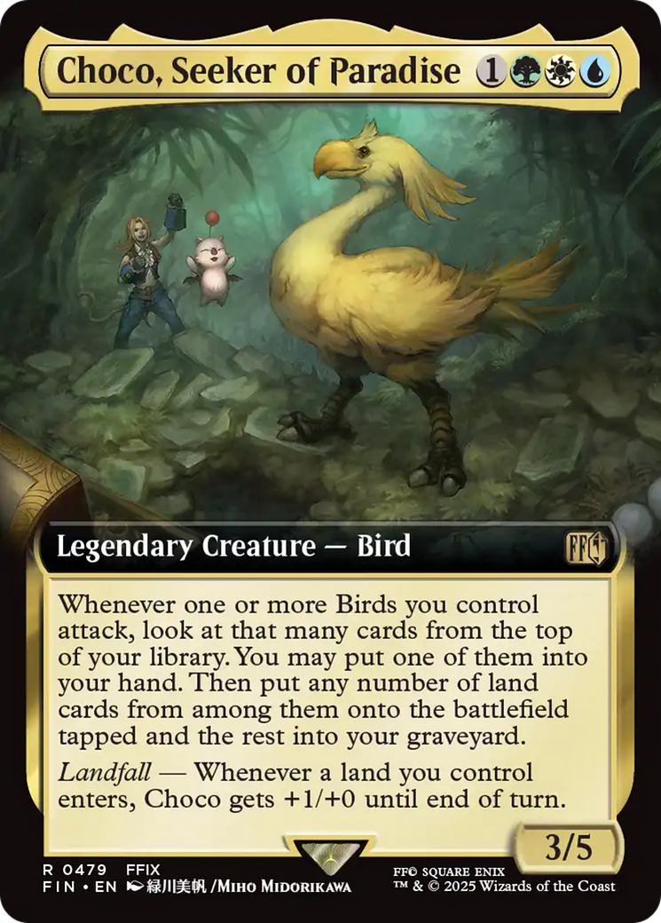 Choco, Seeker of Paradise (Extended Art) [FINAL FANTASY] | Galaxy Games LLC