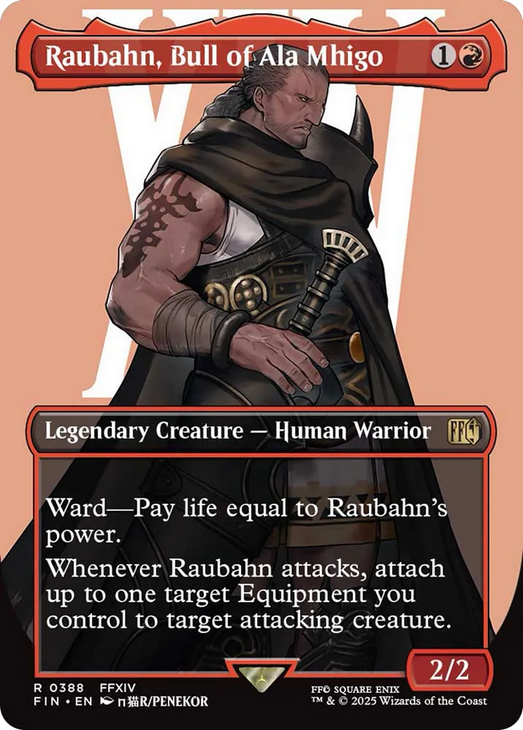 Raubahn, Bull of Ala Mhigo (Borderless) [FINAL FANTASY] | Galaxy Games LLC