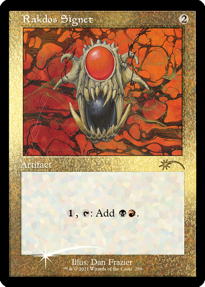 Rakdos Signet (Retro) (Foil Etched) [Secret Lair Drop Series] | Galaxy Games LLC