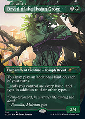 Dryad of the Ilysian Grove (Borderless) [Secret Lair Drop Series] | Galaxy Games LLC