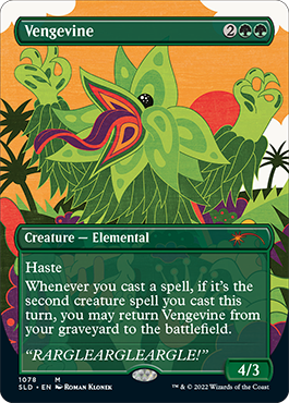 Vengevine (Borderless) [Secret Lair Drop Series] | Galaxy Games LLC