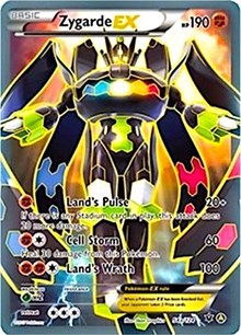 Zygarde EX (54a/124) (Alternate Art Promo) [XY: Fates Collide] | Galaxy Games LLC