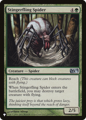 Stingerfling Spider [The List Reprints] | Galaxy Games LLC