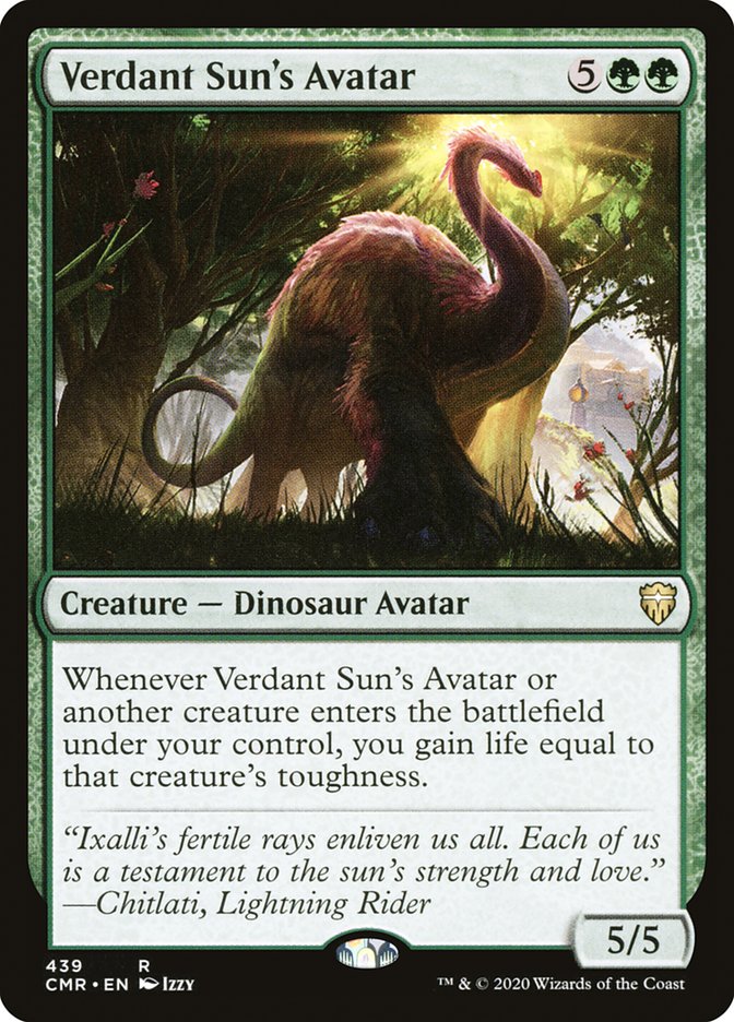 Verdant Sun's Avatar [Commander Legends] | Galaxy Games LLC