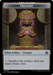 Treasure (0018) // Golem Double-Sided Token [The Lost Caverns of Ixalan Tokens] | Galaxy Games LLC
