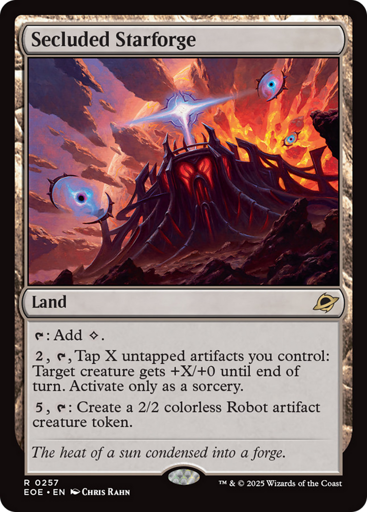 Secluded Starforge [Edge of Eternities] | Galaxy Games LLC