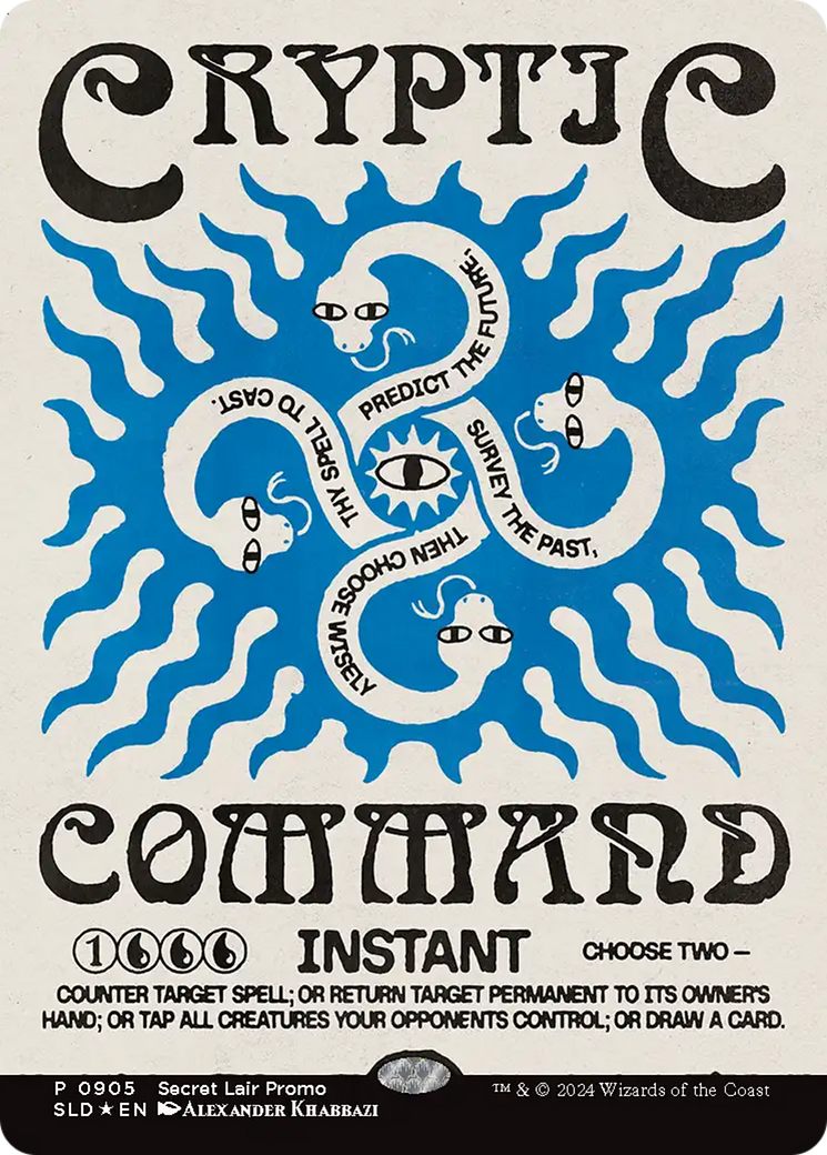 Cryptic Command (Rainbow Foil) [Secret Lair Drop Series] | Galaxy Games LLC