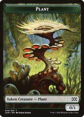 Eldrazi Spawn // Plant Double-Sided Token [Double Masters Tokens] | Galaxy Games LLC