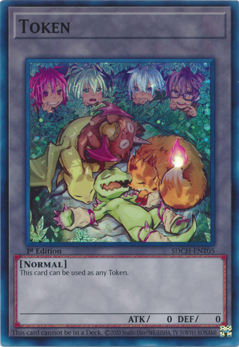 Token (T05) [SDCH-ENT05] Super Rare | Galaxy Games LLC