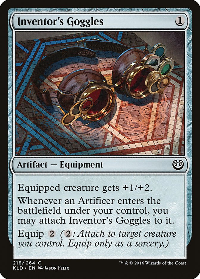 Inventor's Goggles [Kaladesh] | Galaxy Games LLC