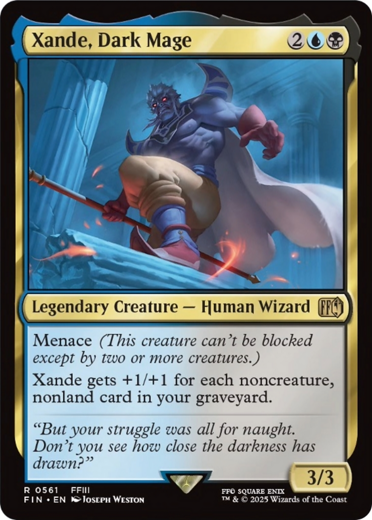 Xande, Dark Mage [FINAL FANTASY] | Galaxy Games LLC