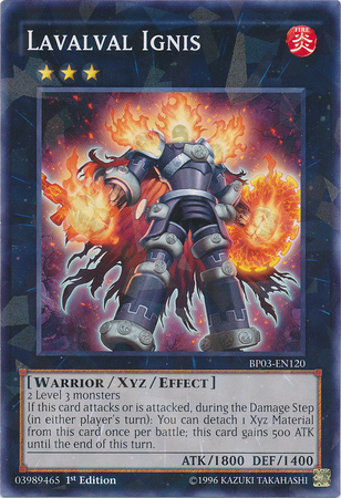 Lavalval Ignis [BP03-EN120] Shatterfoil Rare | Galaxy Games LLC