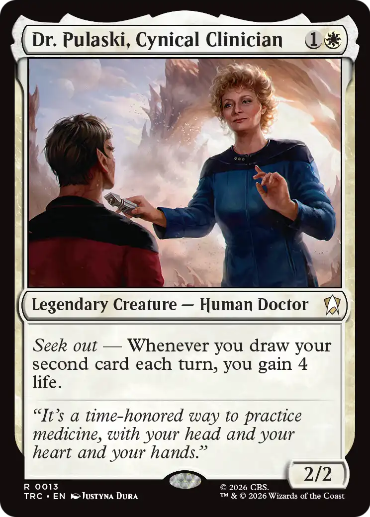 Dr. Pulaski, Cynical Clinician [Star Trek Commander] | Galaxy Games LLC
