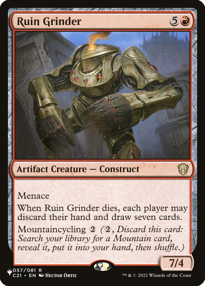 Ruin Grinder [The List] | Galaxy Games LLC
