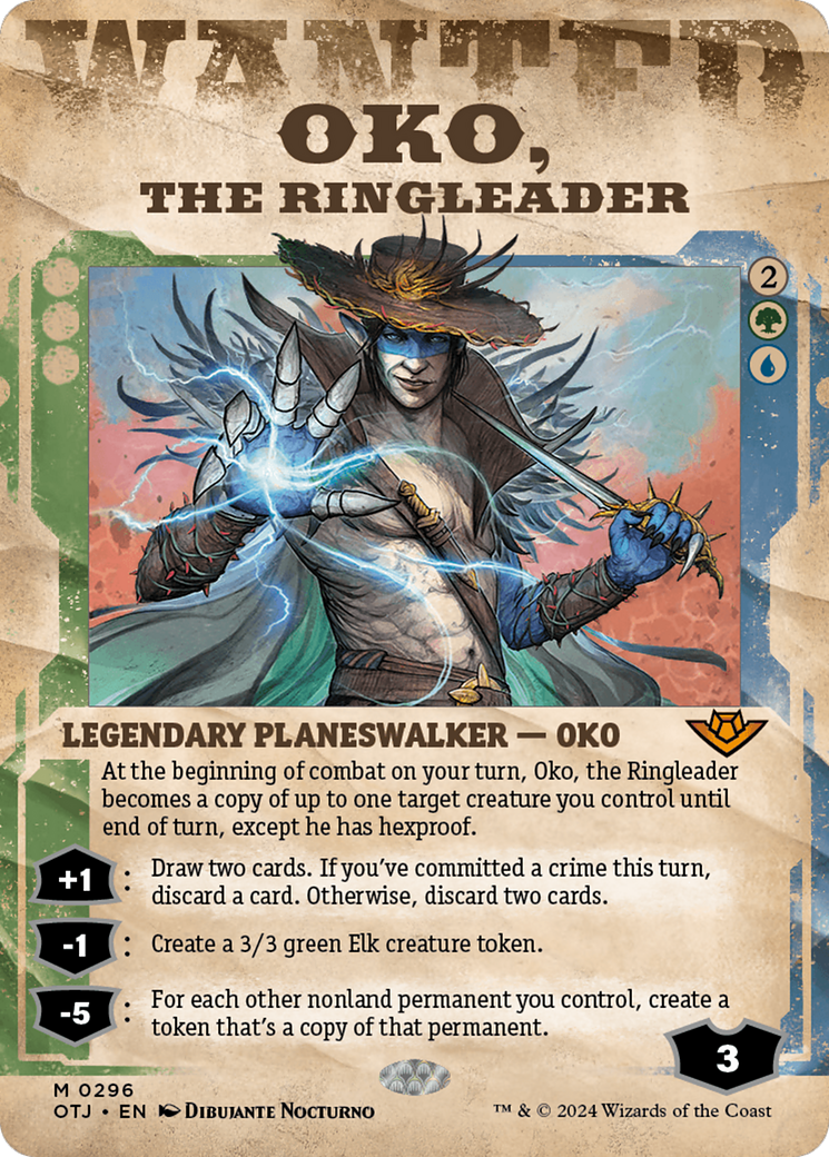 Oko, the Ringleader (Showcase) [Outlaws of Thunder Junction] | Galaxy Games LLC