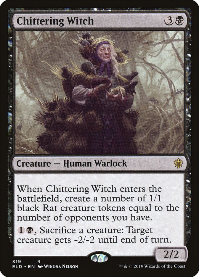 Chittering Witch [Throne of Eldraine] | Galaxy Games LLC