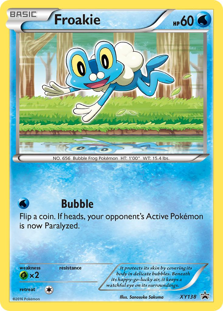 Froakie (XY138) [XY: Black Star Promos] | Galaxy Games LLC