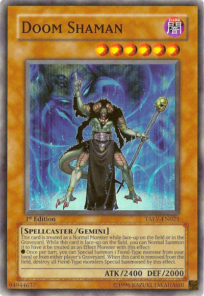 Doom Shaman [TAEV-EN025] Super Rare | Galaxy Games LLC