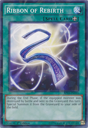 Ribbon of Rebirth [BP03-EN153] Shatterfoil Rare | Galaxy Games LLC