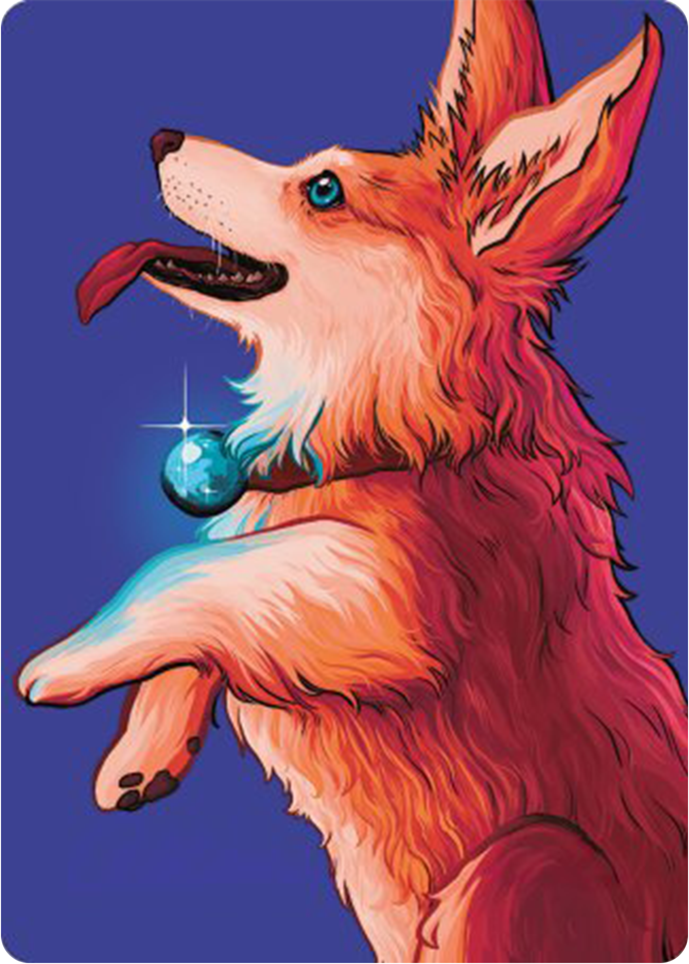 Phelia, Exuberant Shepherd Art Card [Modern Horizons 3 Art Series] | Galaxy Games LLC