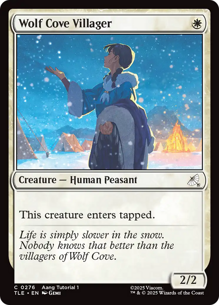 Wolf Cove Villager (0276) [Avatar: The Last Airbender: Eternal-Legal] | Galaxy Games LLC