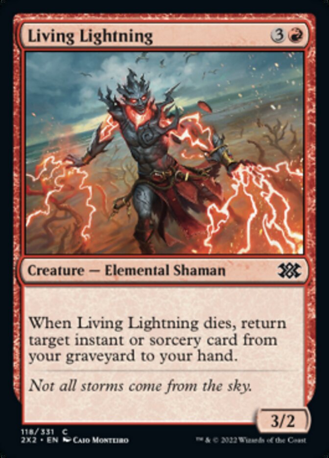 Living Lightning [Double Masters 2022] | Galaxy Games LLC