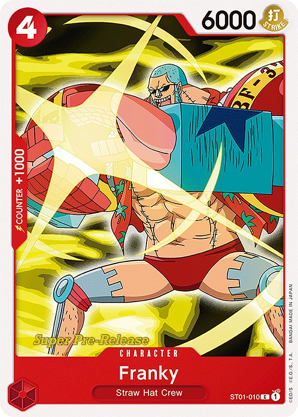 Franky [Super Pre-Release Starter Deck: Straw Hat Crew] | Galaxy Games LLC