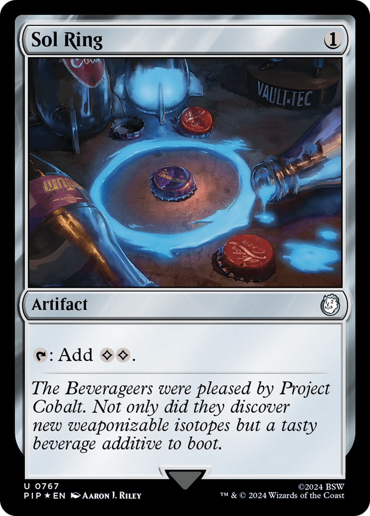 Sol Ring (Surge Foil) [Fallout] | Galaxy Games LLC