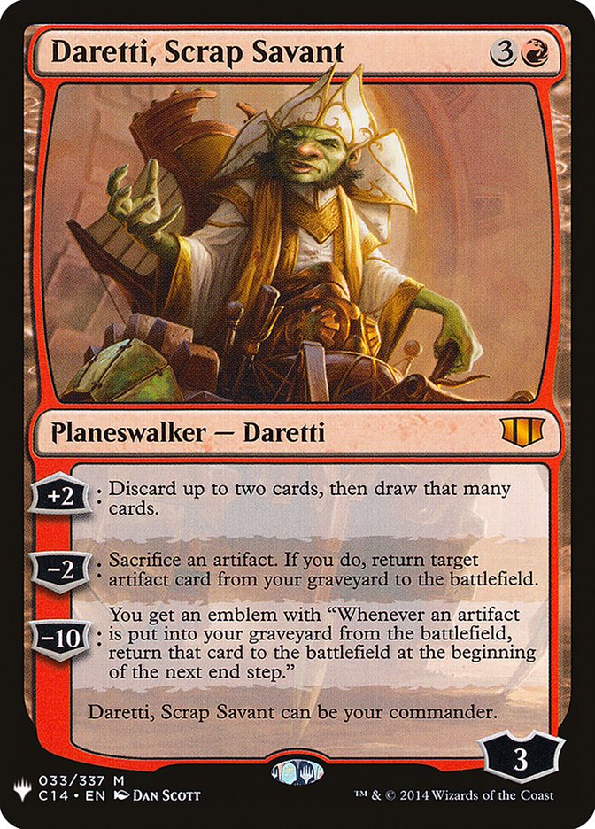 Daretti, Scrap Savant [Mystery Booster] | Galaxy Games LLC