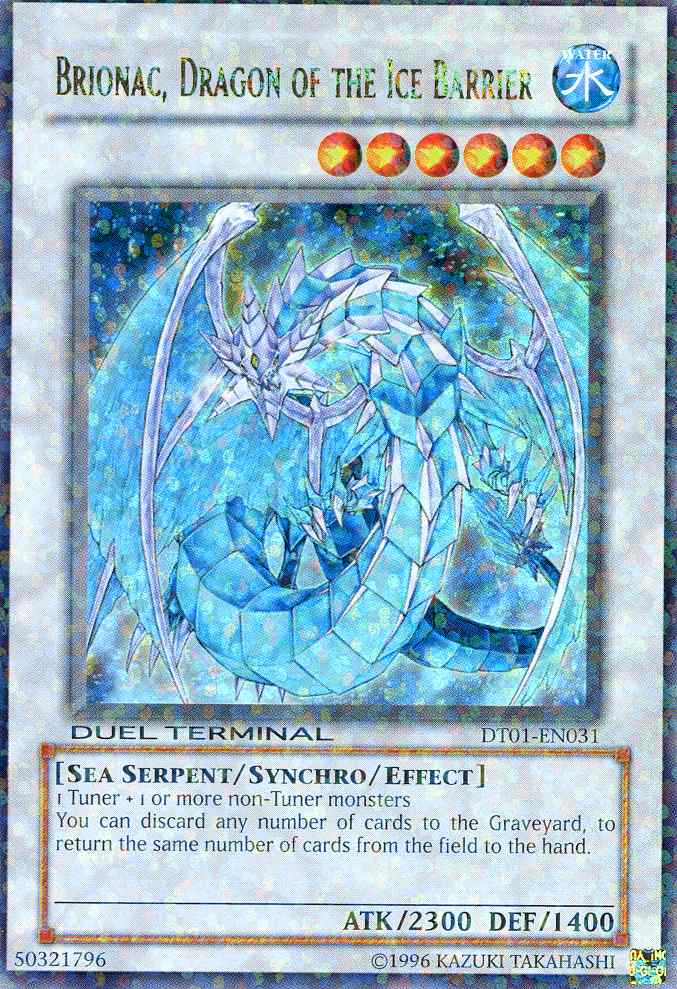 Brionac, Dragon of the Ice Barrier [DT01-EN031] Ultra Rare | Galaxy Games LLC