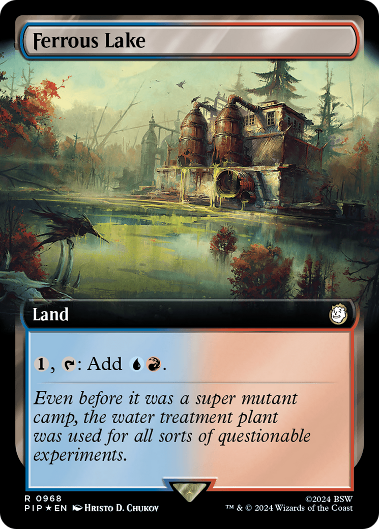 Ferrous Lake (Extended Art) (Surge Foil) [Fallout] | Galaxy Games LLC