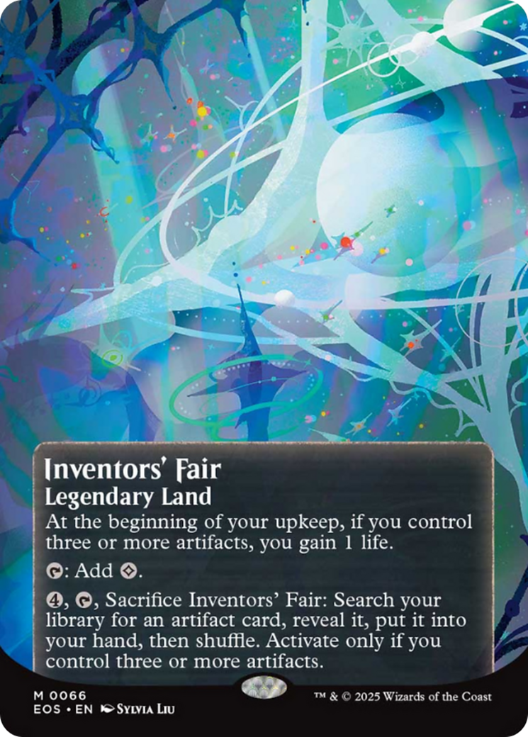 Inventors' Fair (0066) (Borderless) [Edge of Eternities: Stellar Sights] | Galaxy Games LLC
