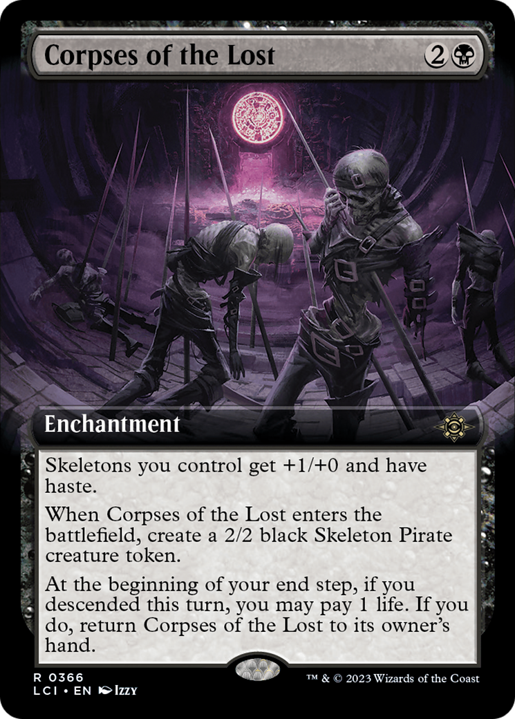 Corpses of the Lost (Extended Art) [The Lost Caverns of Ixalan] | Galaxy Games LLC
