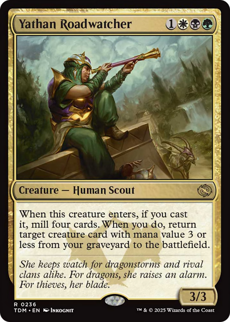 Yathan Roadwatcher [Tarkir: Dragonstorm] | Galaxy Games LLC