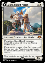 Ajani, Nacatl Pariah // Ajani, Nacatl Avenger [Modern Horizons 3] | Galaxy Games LLC