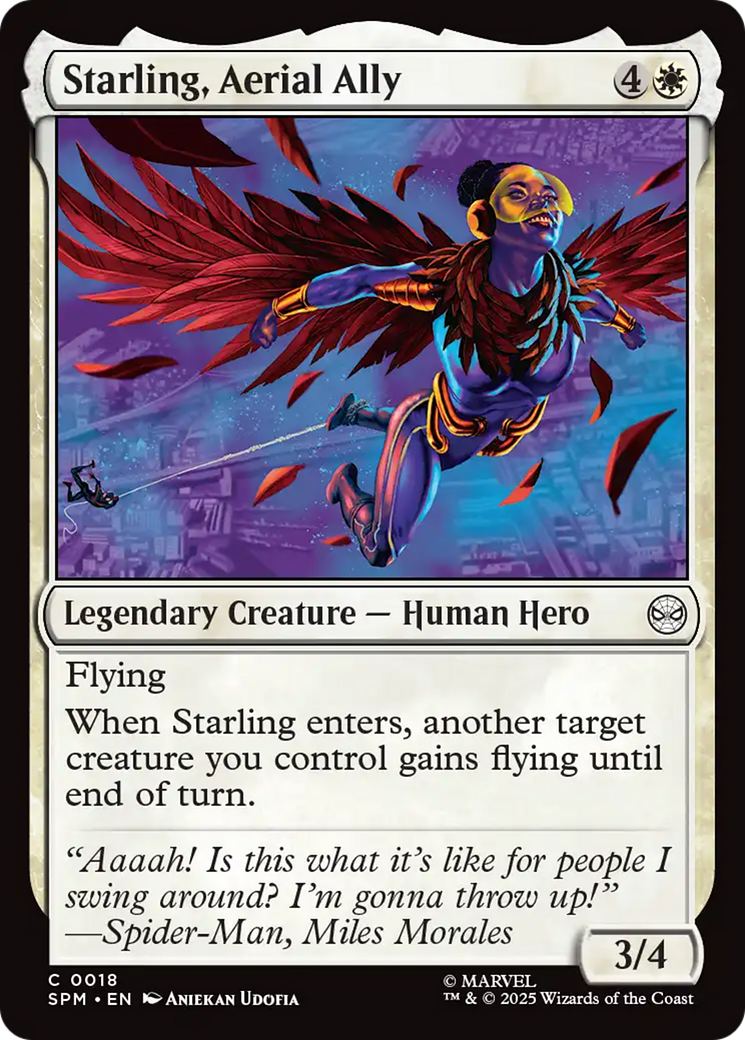 Starling, Aerial Ally [Marvel's Spider-Man] | Galaxy Games LLC