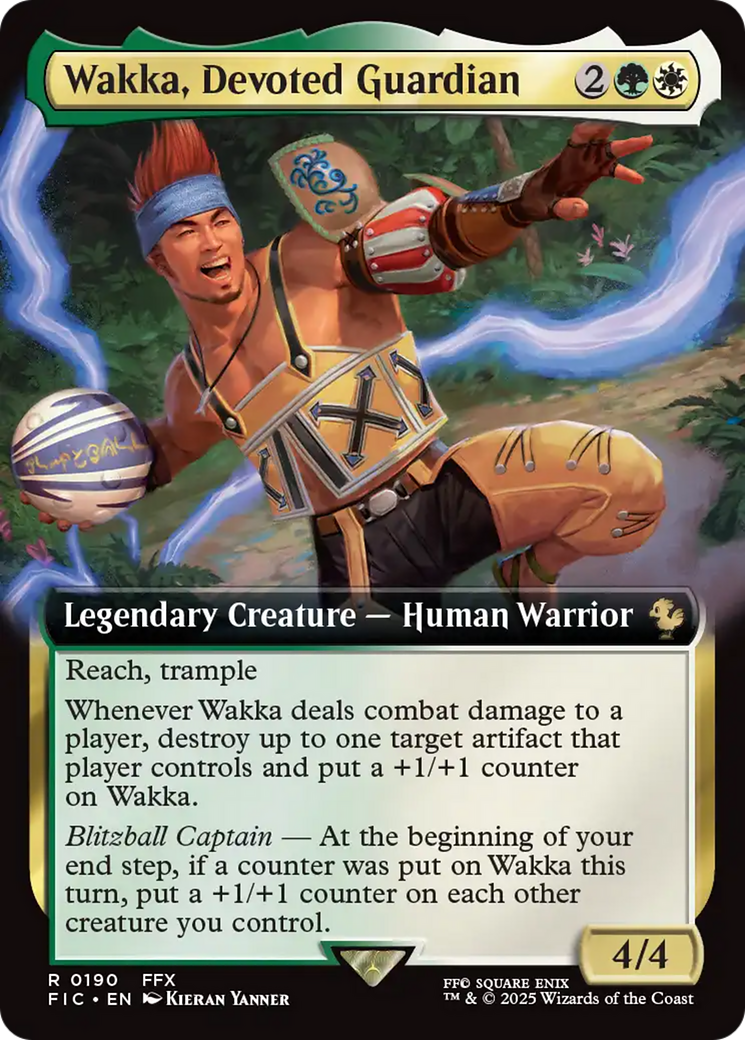 Wakka, Devoted Guardian (Extended Art) [FINAL FANTASY Commander] | Galaxy Games LLC