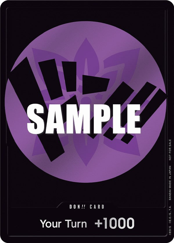 DON!! Card (Purple) [One Piece Promotion Cards] | Galaxy Games LLC