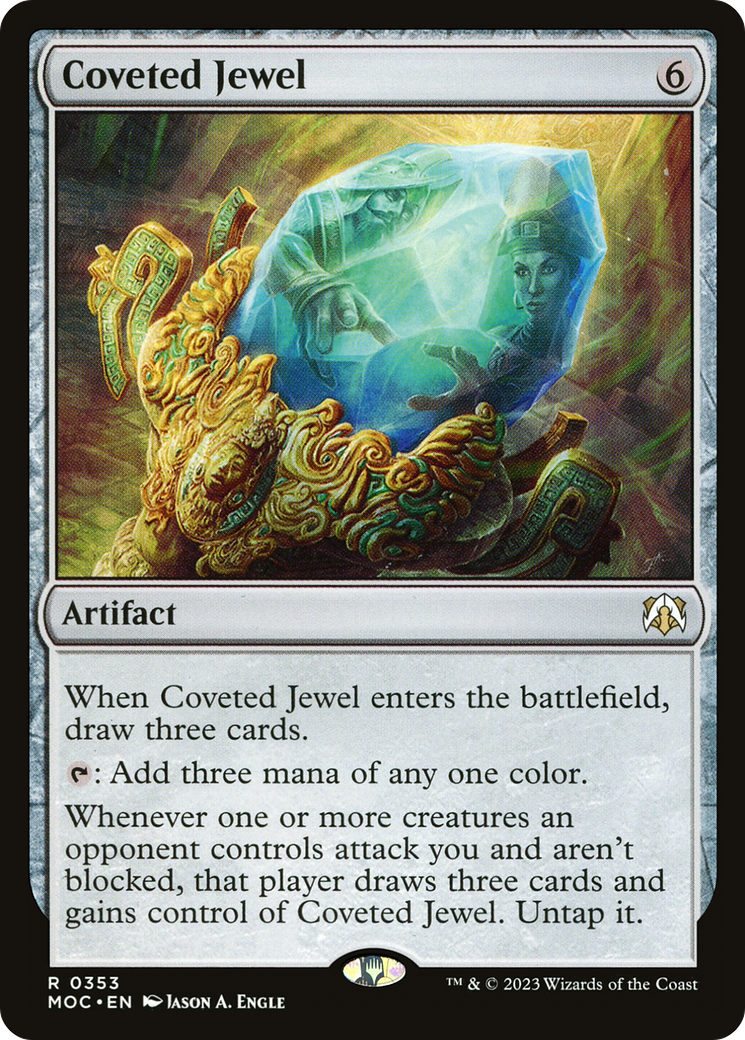 Coveted Jewel (Ripple Foil) [Modern Horizons 3 Commander] | Galaxy Games LLC