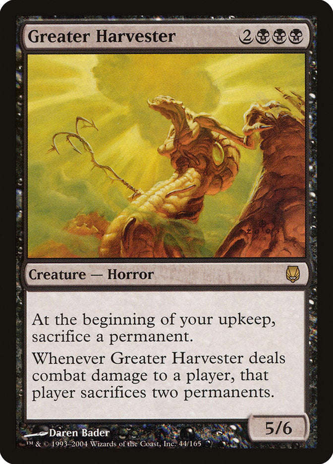 Greater Harvester [Darksteel] | Galaxy Games LLC