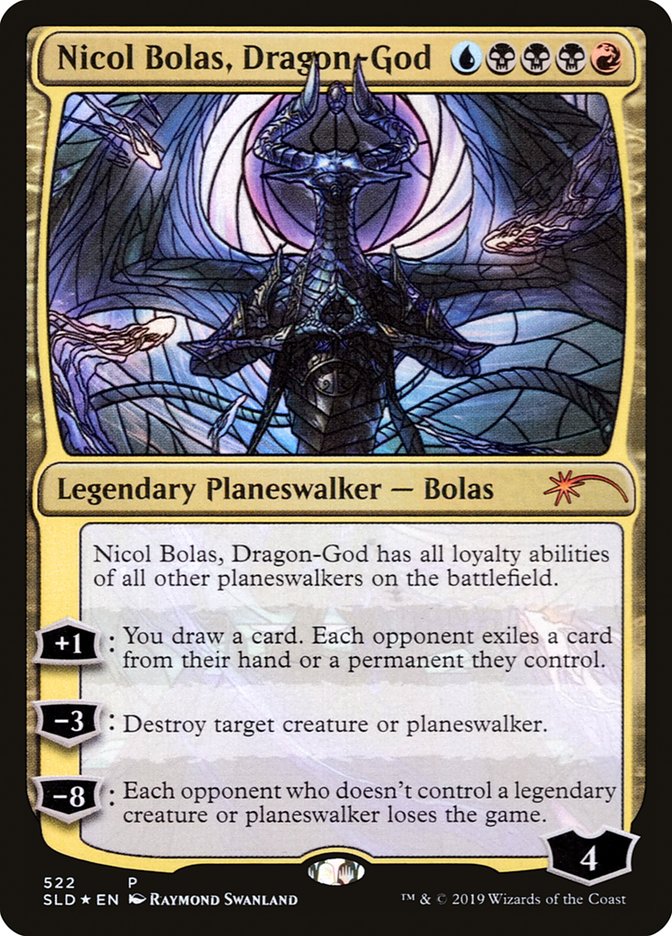 Nicol Bolas, Dragon-God (Stained Glass) [Secret Lair Drop Promos] | Galaxy Games LLC