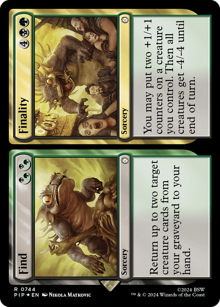 Find // Finality (Surge Foil) [Fallout] | Galaxy Games LLC