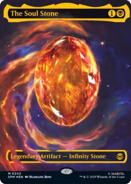 The Soul Stone (Cosmic Foil) [Marvel's Spider-Man] – Galaxy Games LLC