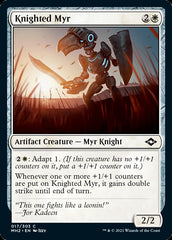 Knighted Myr [Modern Horizons 2] | Galaxy Games LLC