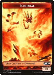 Elemental // Satyr Double-Sided Token [Challenger Decks 2020 Tokens] | Galaxy Games LLC