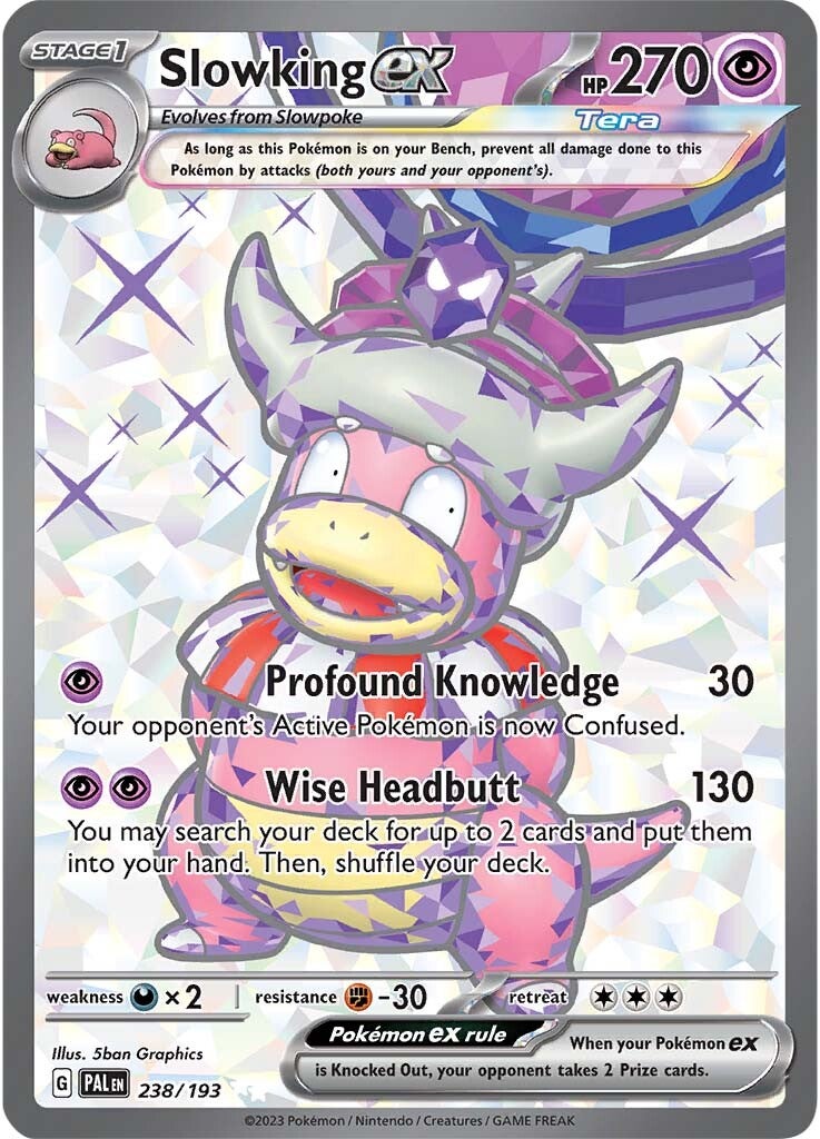 Slowking ex (238/193) [Scarlet & Violet: Paldea Evolved] | Galaxy Games LLC