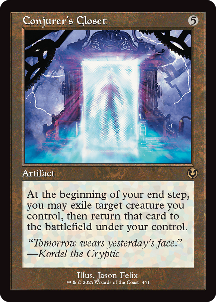 Conjurer's Closet (Retro Frame) [Innistrad Remastered] | Galaxy Games LLC