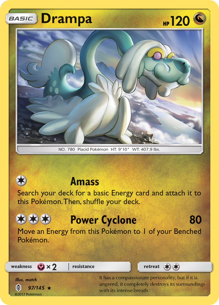 Drampa (97/145) [Sun & Moon: Guardians Rising] | Galaxy Games LLC