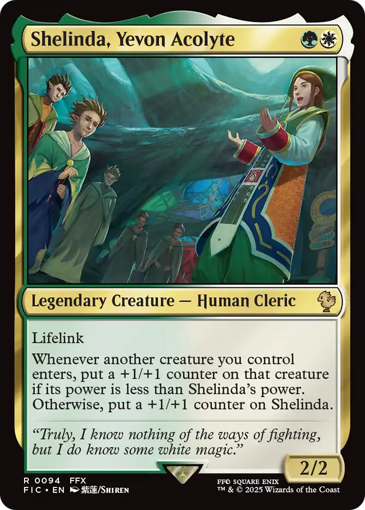 Shelinda, Yevon Acolyte [FINAL FANTASY Commander] | Galaxy Games LLC