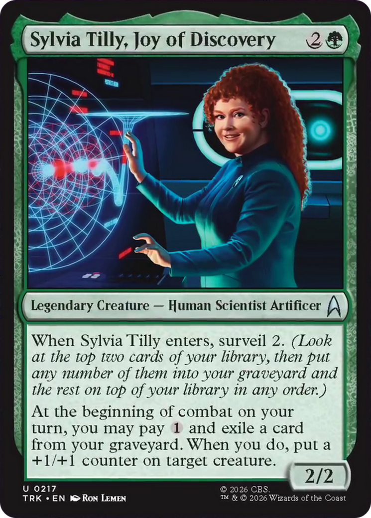Sylvia Tilly, Joy of Discovery [Star Trek] | Galaxy Games LLC